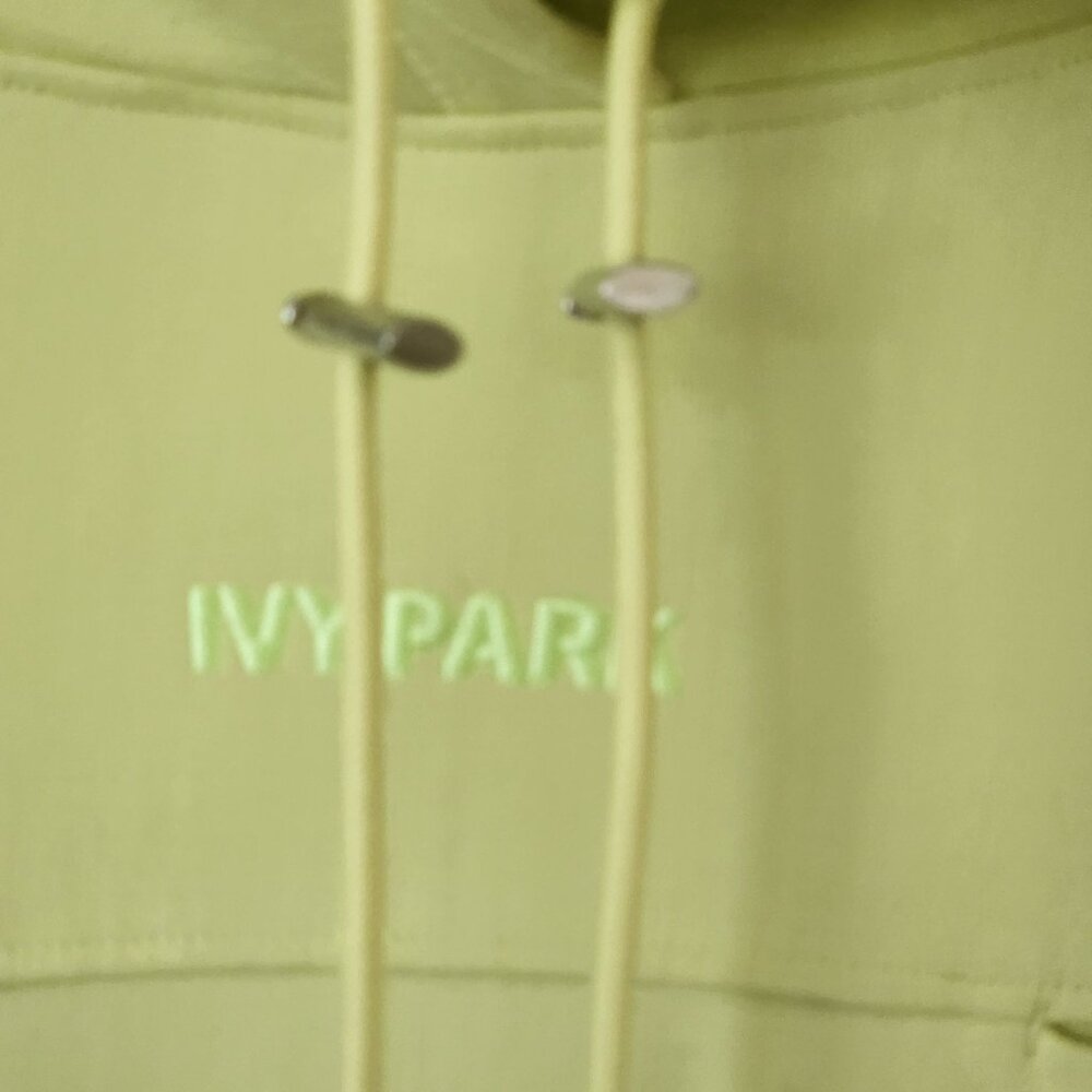 Adidas X Ivy Park Beyonce Yellow Hooded Sweatshirt Oversized Unisex Sporty Cute - Picture 4 of 13